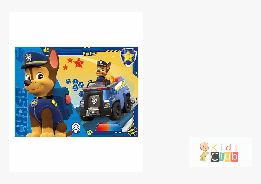 Paw Patrol Puzzle - Paw Patrol Chase Poster, HD Png Download, Free Download