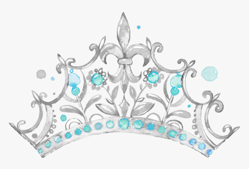 Rebecca Will Be In Conversation With Victoria At Her - Crown Watercolor, HD Png Download, Free Download