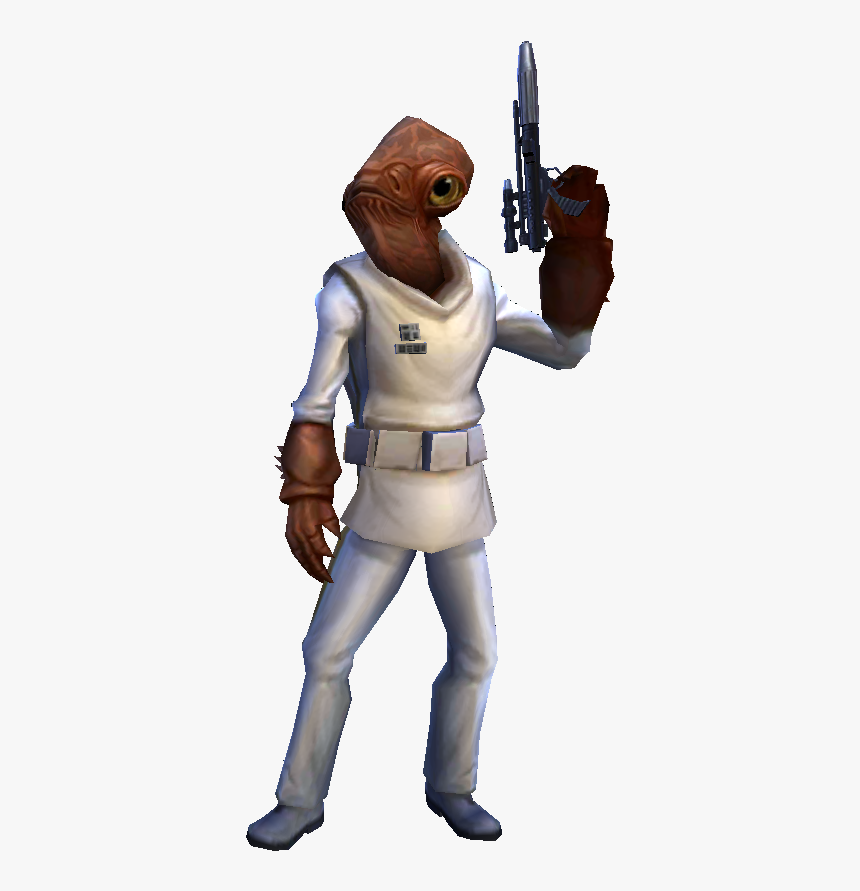 Unit Character Admiral Ackbar - Figurine, HD Png Download, Free Download