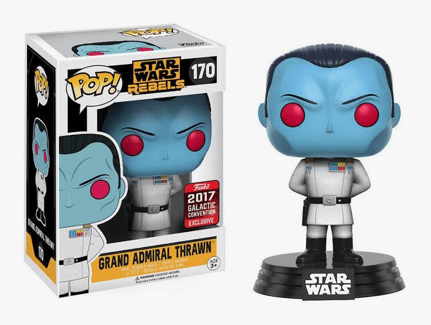 Grand Admiral Thrawn Funko, HD Png Download, Free Download