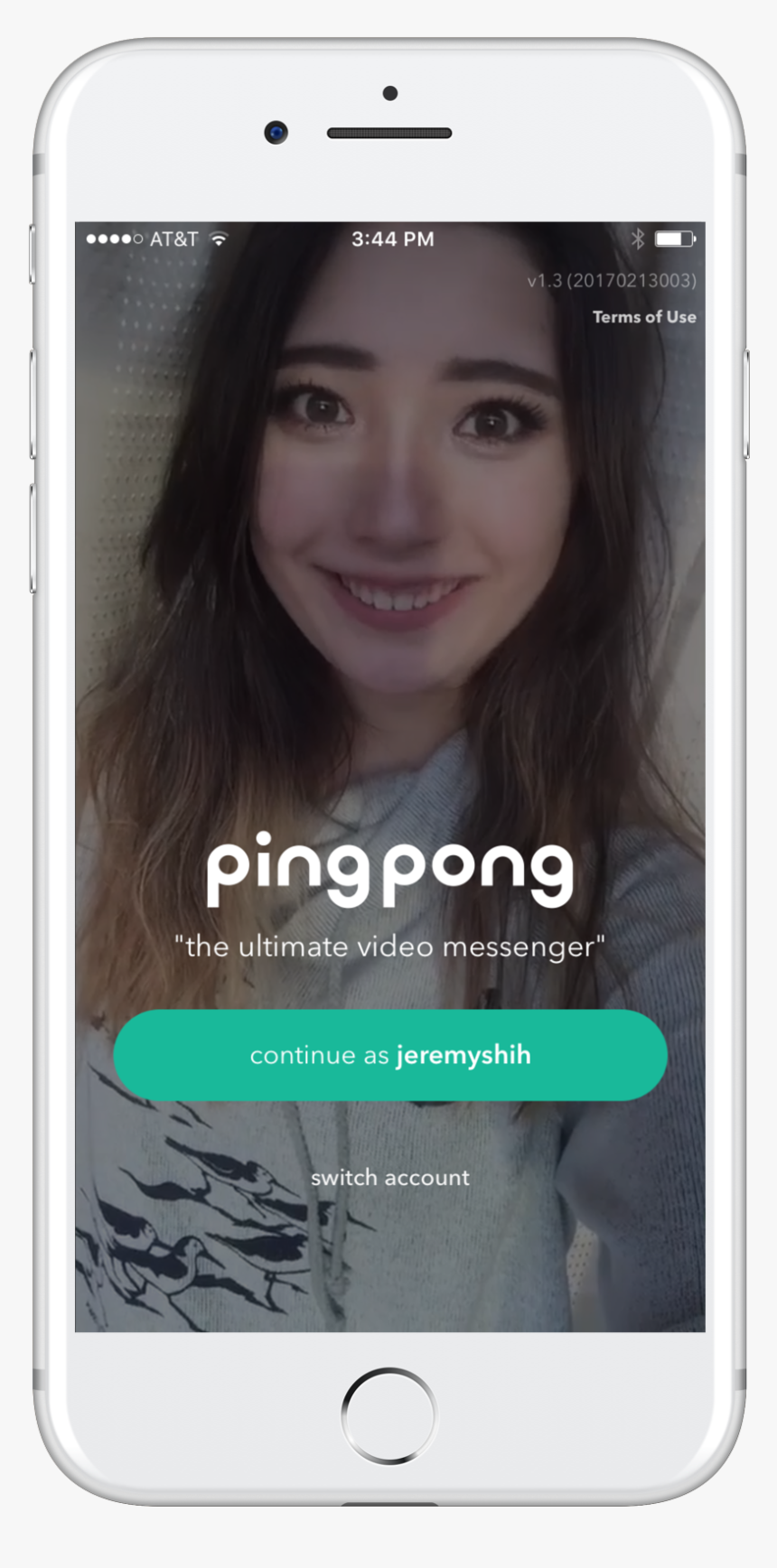 Ping Pong Musically Video Messaging App Home Screen - Musical Ly Phone Screen, HD Png Download, Free Download