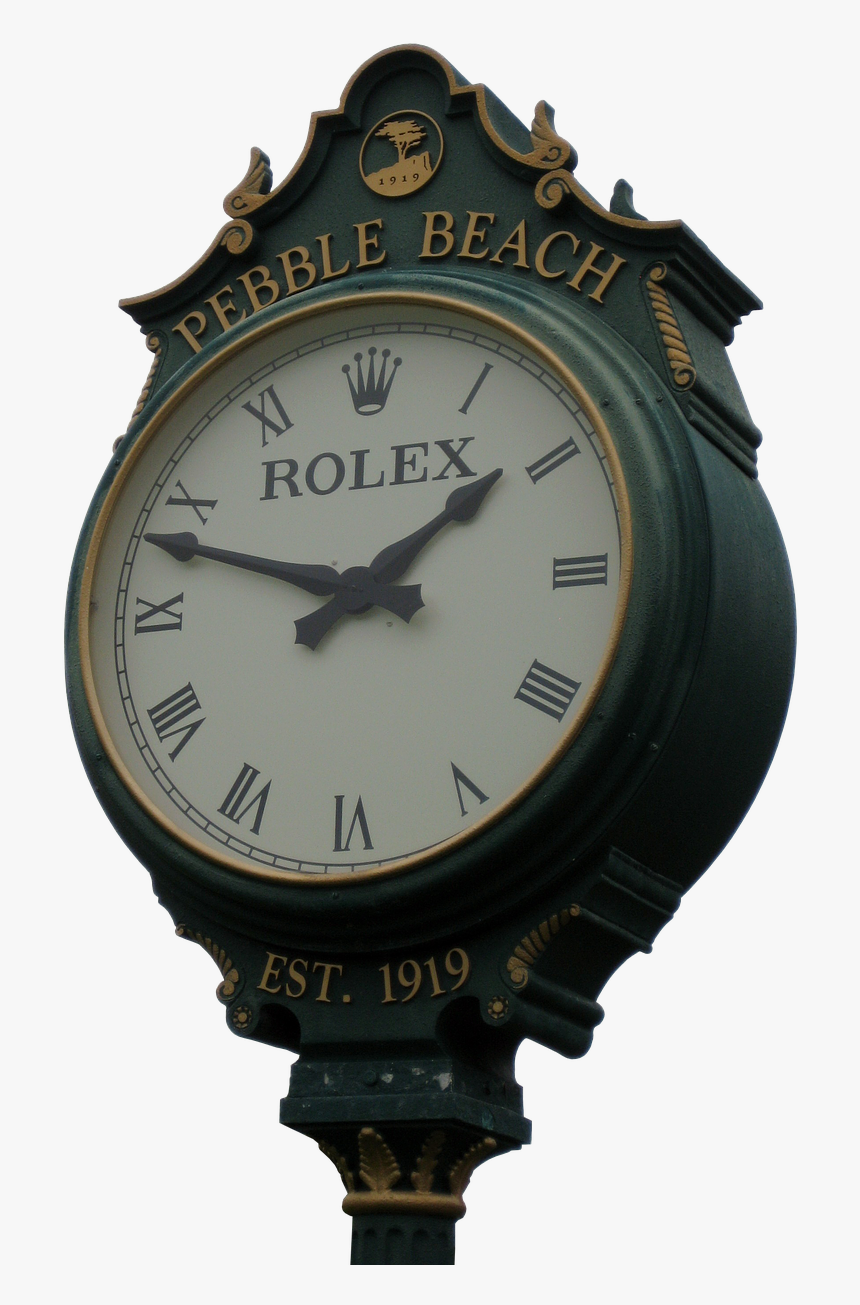 Clock Grandfather Clock Rolex - Pebble Beach On Cannery Row, HD Png Download, Free Download