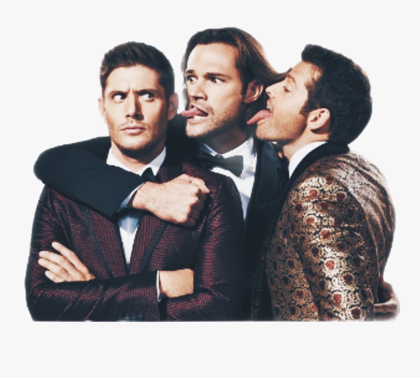 #supernatural #j2m #jensenackles #jaredpadalecki #mishacollins - Entertainment Weekly Supernatural 2017, HD Png Download, Free Download