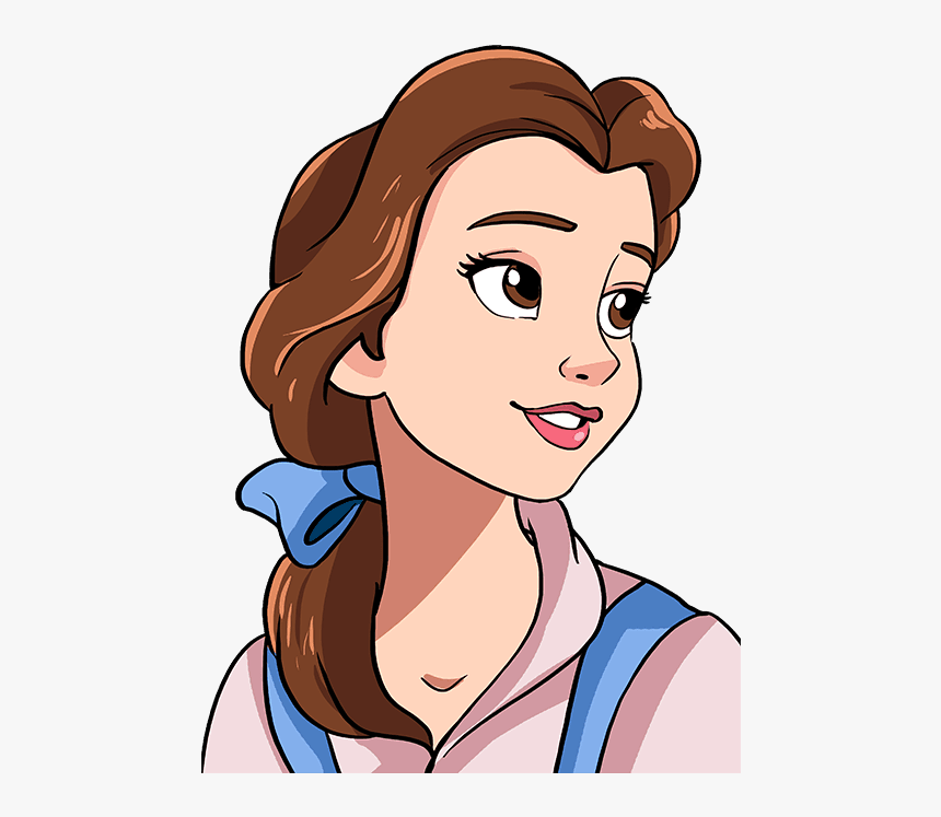 How To Draw Belle From Beauty And The Beast - Draw Belle From Beauty, HD Png Download, Free Download