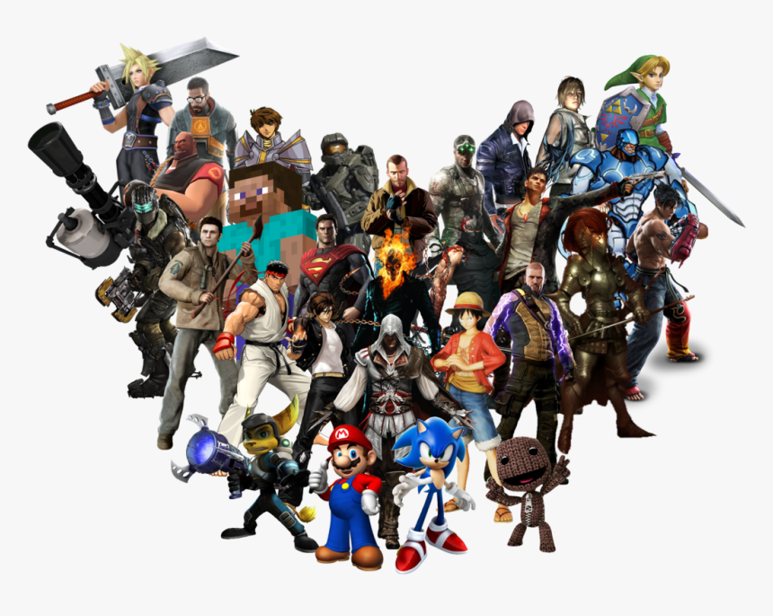 Gaming Characters Png, Transparent Png, Free Download
