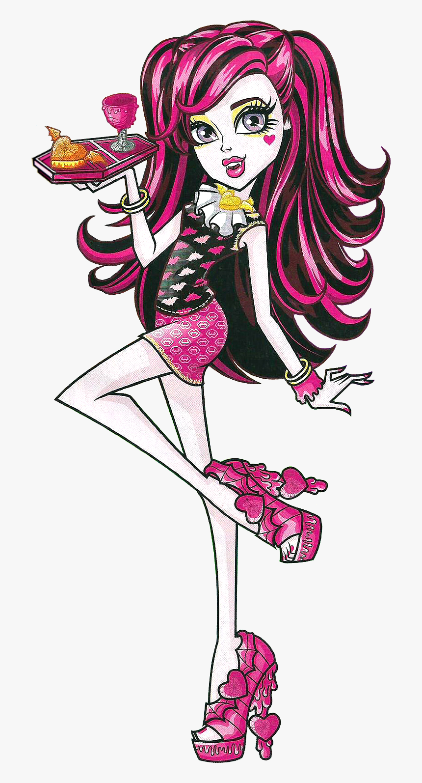 Draculaura Monster High Artwork, HD Png Download, Free Download