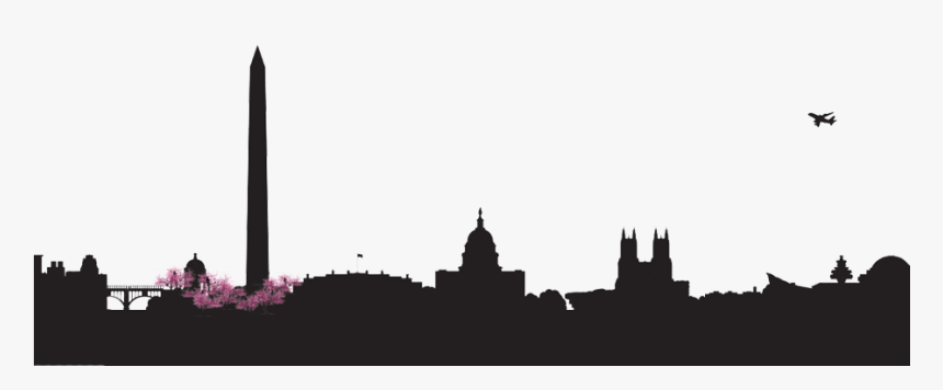 Washington Dc Skyline Silhouette Clipart , Png Download, Transparent Png, Free Download