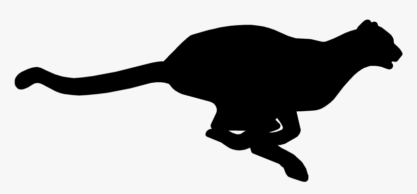 Cheetahiq - Cheetah Silhouette Png, Transparent Png, Free Download