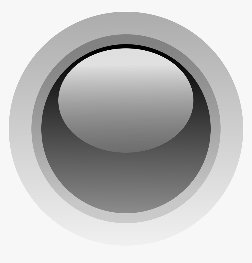 Led Circle Black Clip Arts - Circle, HD Png Download, Free Download