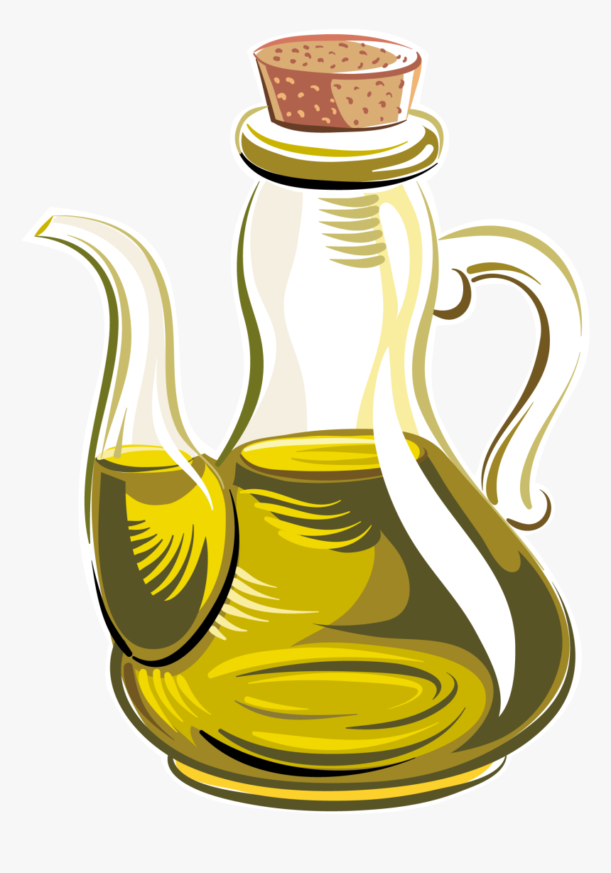 Olive Oil Food - Olive Oil Cartoon Png, Transparent Png, Free Download