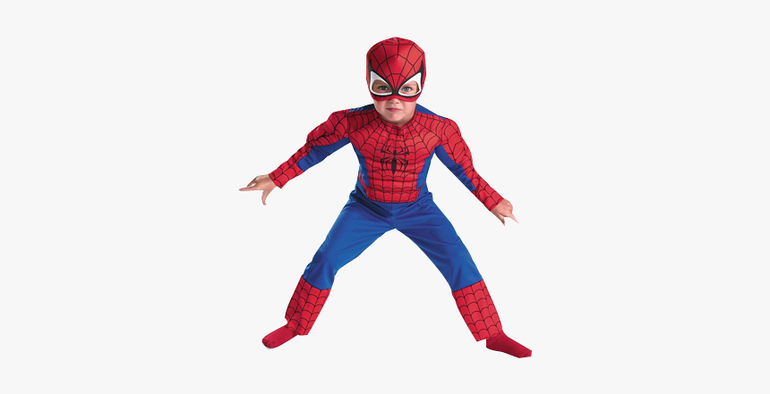Spiderman Costume For Kids Png, Transparent Png, Free Download