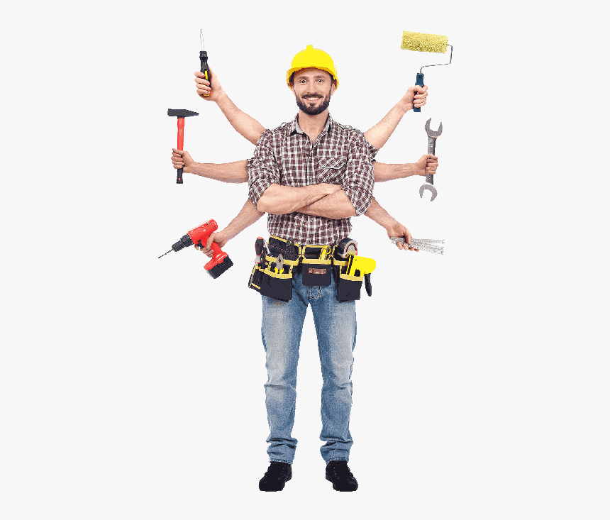Cleaning Company Dubai - Handyman Worker, HD Png Download, Free Download