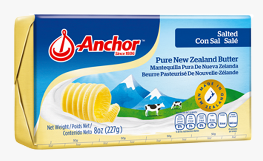 Anchor Salted Butter 227g, HD Png Download, Free Download