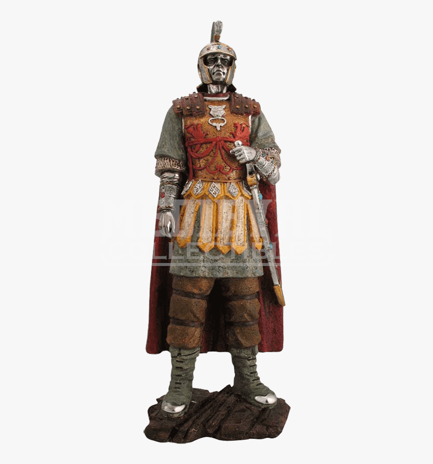 Roman Soldier Resin Statue, HD Png Download, Free Download