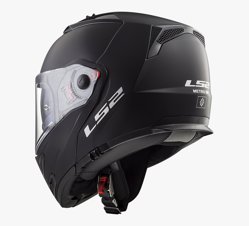 Ls2 Ff324 Metro Solid Matt Black, Fog Fighter S - Ls2, HD Png Download, Free Download