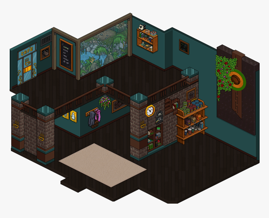 Coffe - Habbo Café, HD Png Download, Free Download