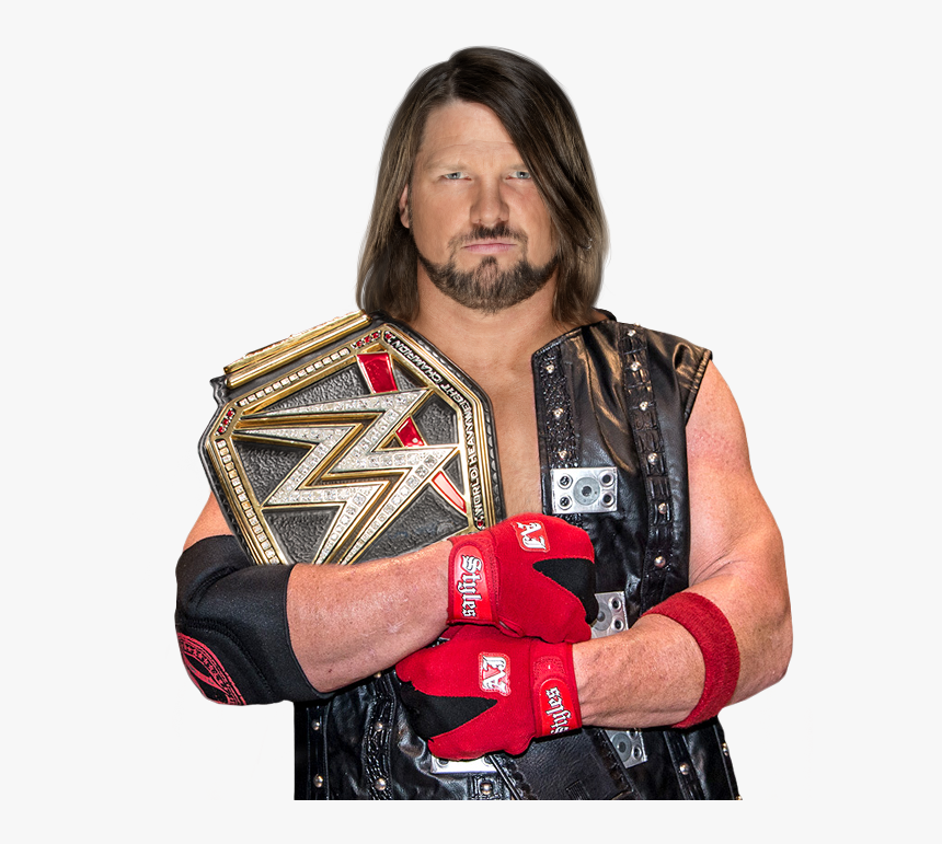 Thumb Image - Aj Styles Wwe Championship Png, Transparent Png, Free Download