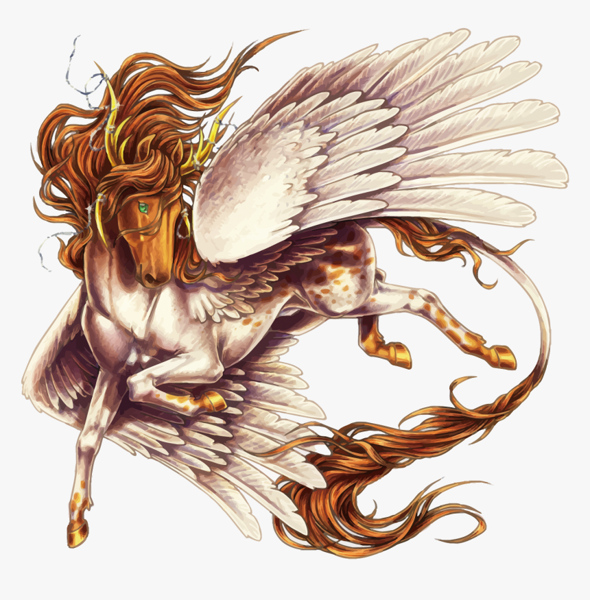 Pegasus Png Picture - Fantasy Pegasus, Transparent Png, Free Download