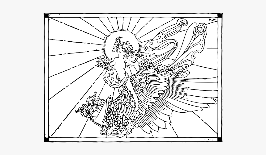 Boy On Pegasus - Illustration, HD Png Download, Free Download