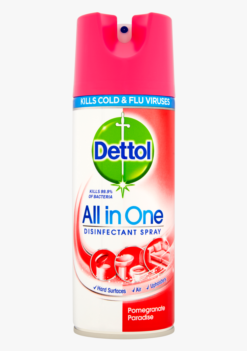 Dettol All In One Disinfectant Spray - Dettol All In One, HD Png Download, Free Download