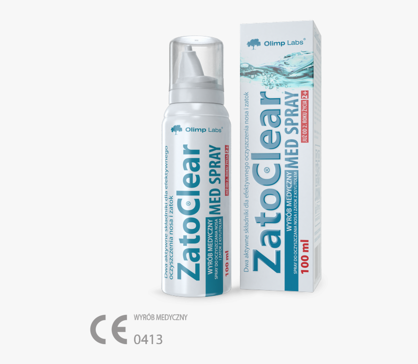 Zatoclear Med Spray - Olimp Zatoclear, HD Png Download, Free Download