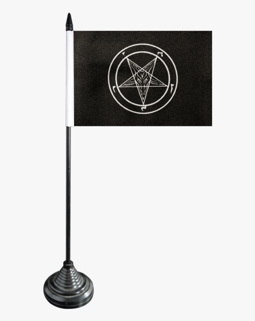 Baphomet Church Of Satan Table Flag - Kenya Png Flag, Transparent Png, Free Download