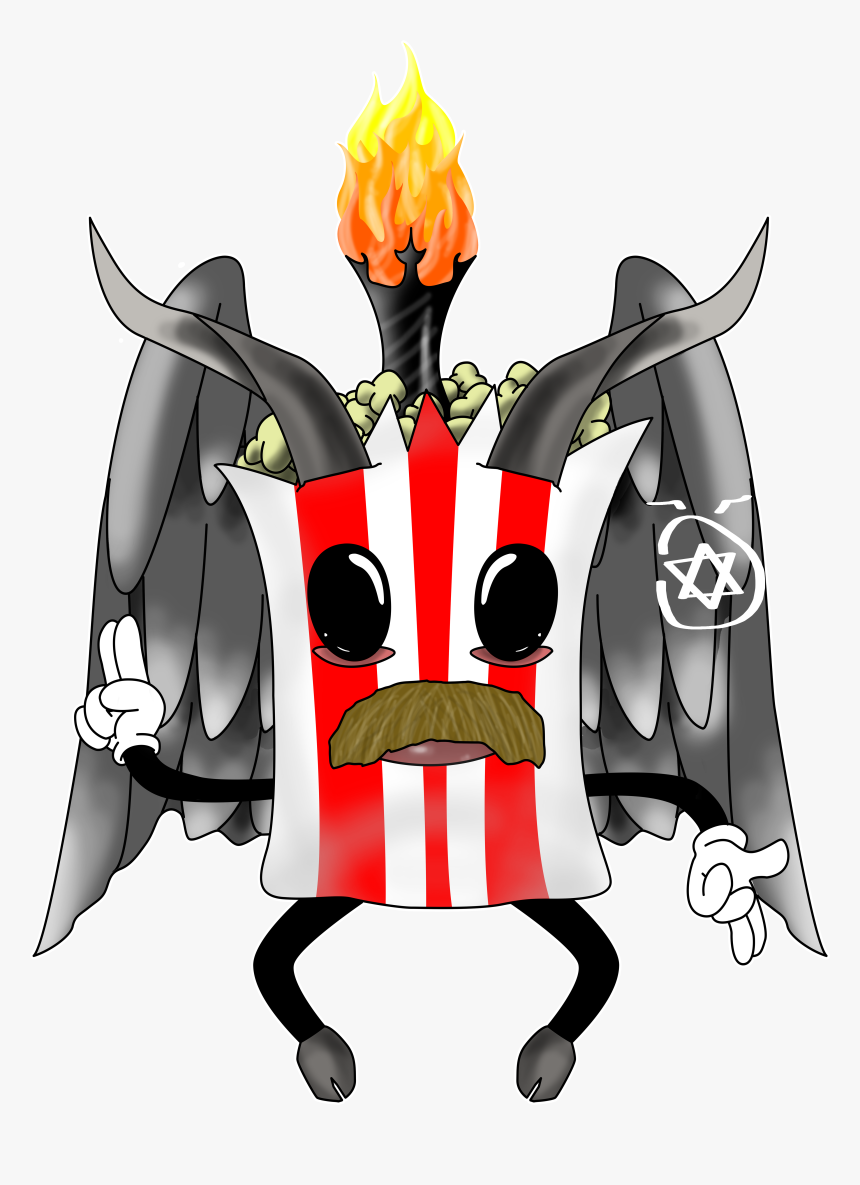 Image Of Detective Baphomet - Cartoon, HD Png Download, Free Download