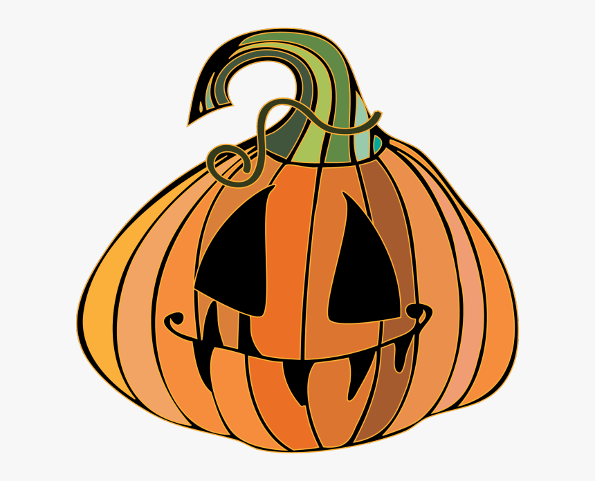 Smiling Jack O Lantern Clipart - Jack-o'-lantern, HD Png Download, Free Download