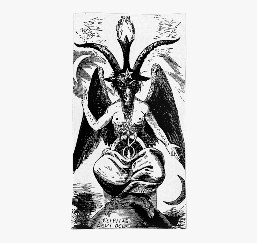 Toalha Baphomet De Carolina Ziwianna - Illuminati Idol, HD Png Download, Free Download