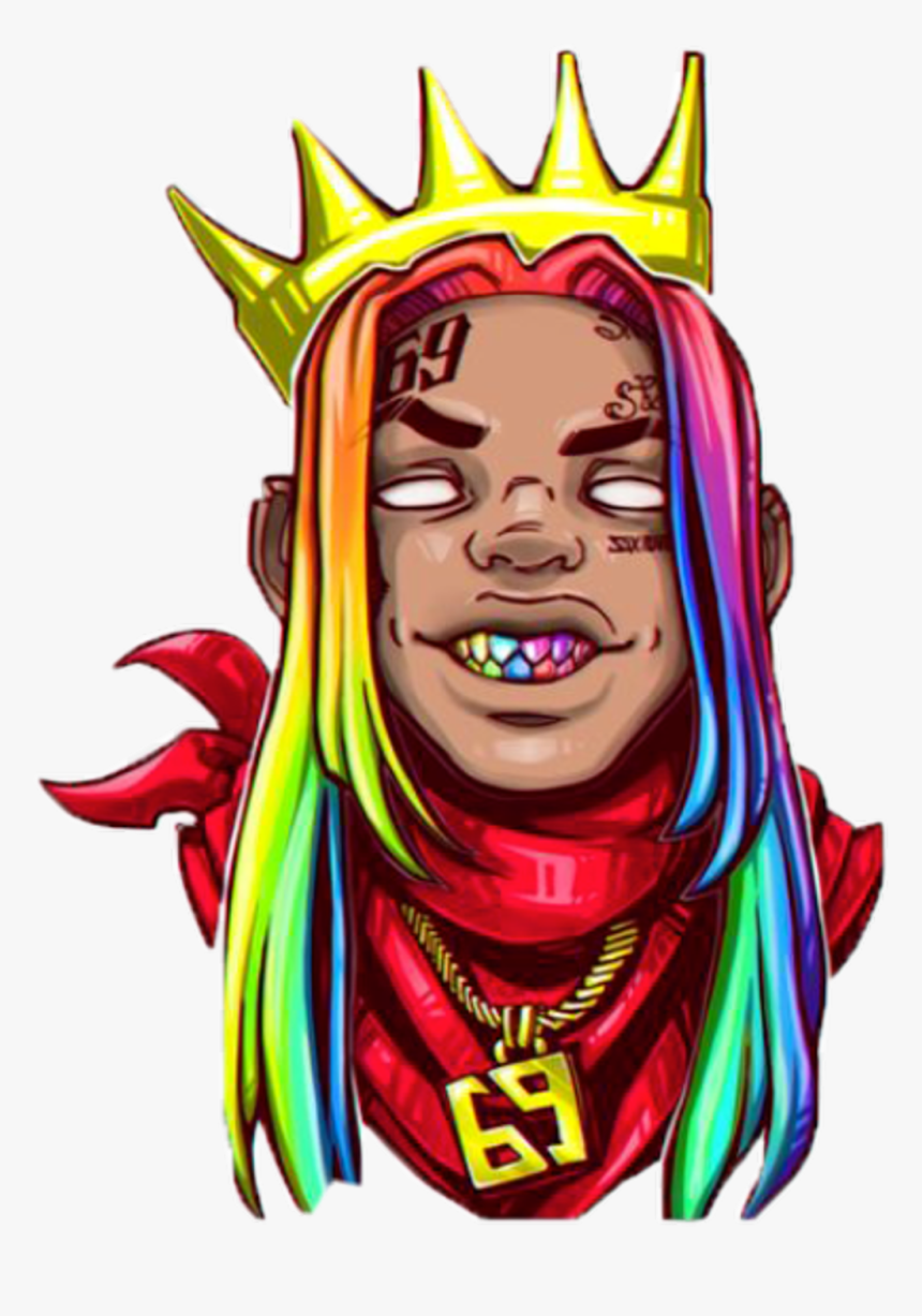 6ix9ine Cartoon , Png Download - Imagenes De 6ix9ine Animado, Transparent Png, Free Download