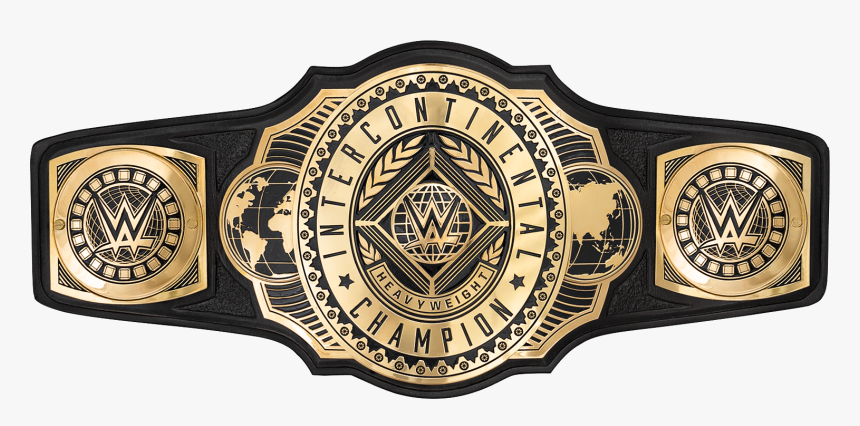 Intercontinental Championship Png - New Wwe Intercontinental Championship Belt, Transparent Png, Free Download