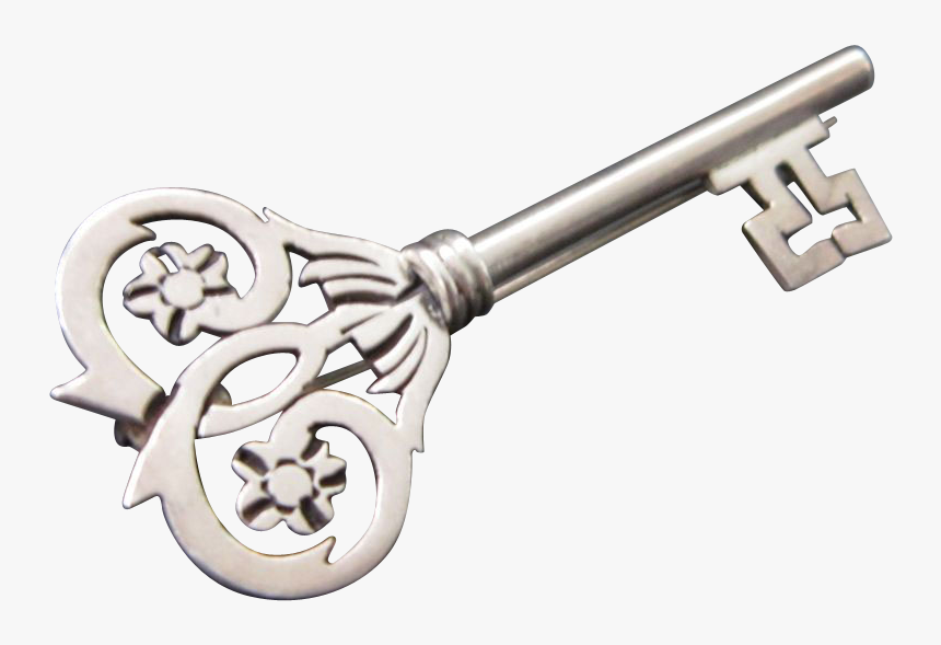 Silver Key Transparent Background, HD Png Download, Free Download