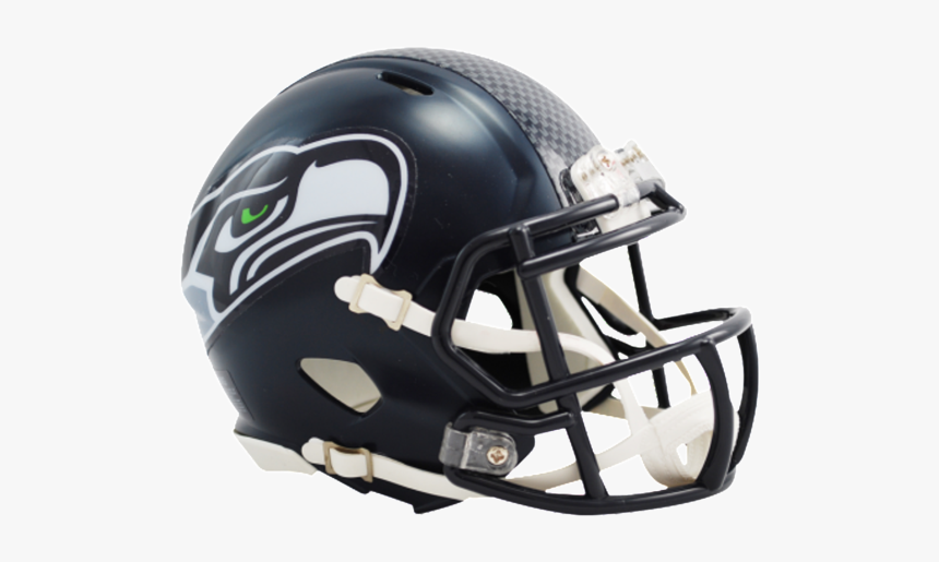 Seattle Seahawks Nfl Football Mini Helmet - Seahawks Helmet Transparent, HD Png Download, Free Download