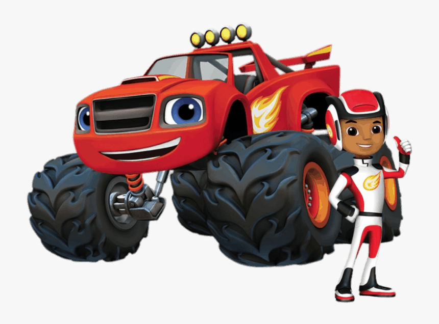 Blaze And The Monster Png, Transparent Png, Free Download