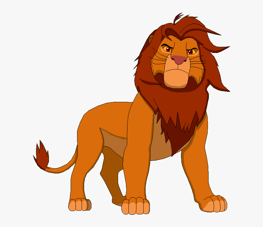 Lion King Characters Png - Mufasa Lion King, Transparent Png, Free Download