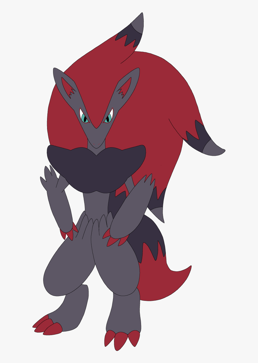 Zoroark - Cartoon, HD Png Download, Free Download