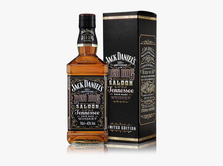 Jack Daniels Bottle Png - Jack Daniels Red Dog Saloon, Transparent Png, Free Download