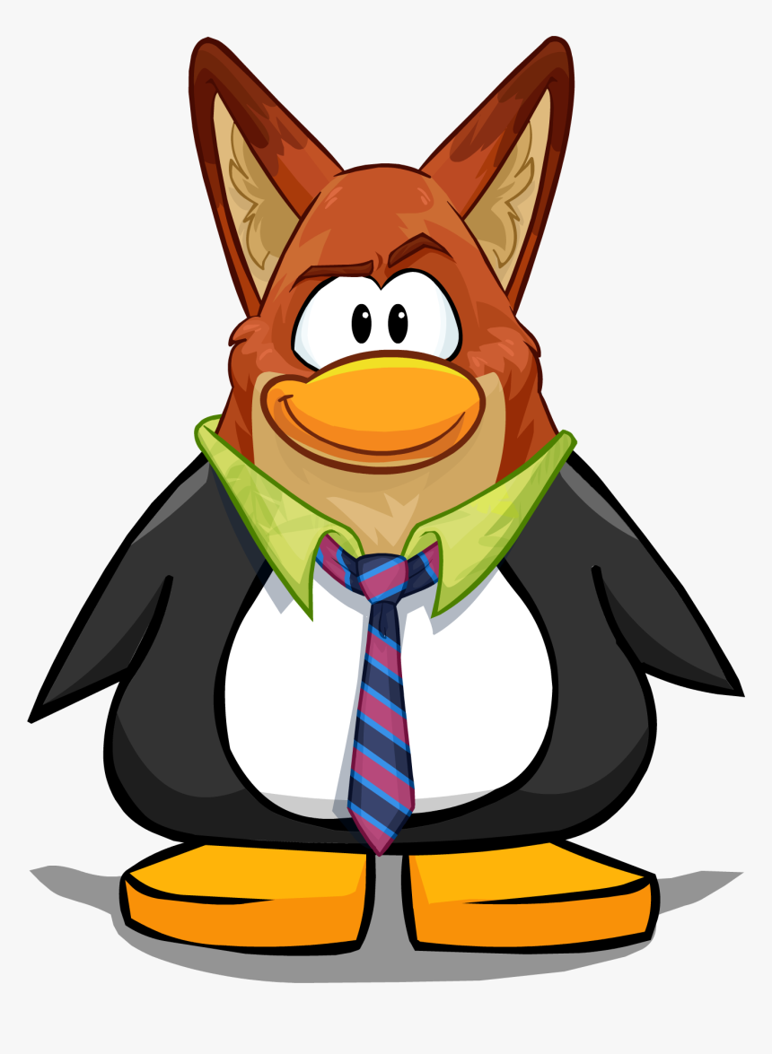 Nick Wilde Mask On A Player Card - Club Penguin Apple Pin, HD Png Download, Free Download