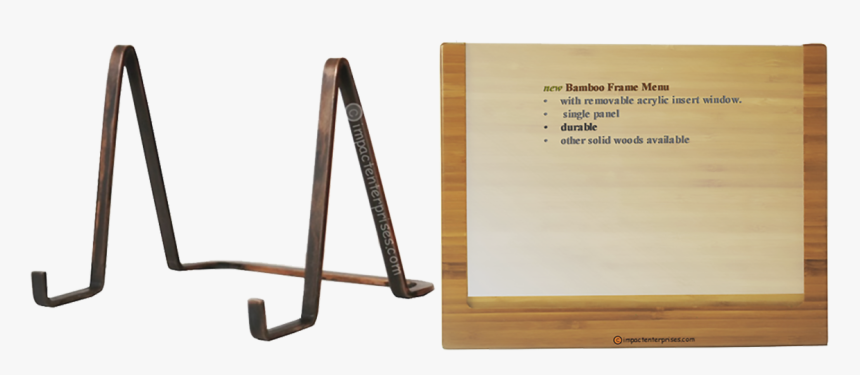 Table Top Menu, Impact Stand - Plywood, HD Png Download, Free Download