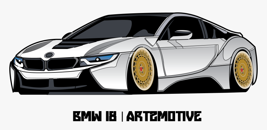 @lordmcdonald Bmw I8 - Supercar, HD Png Download, Free Download