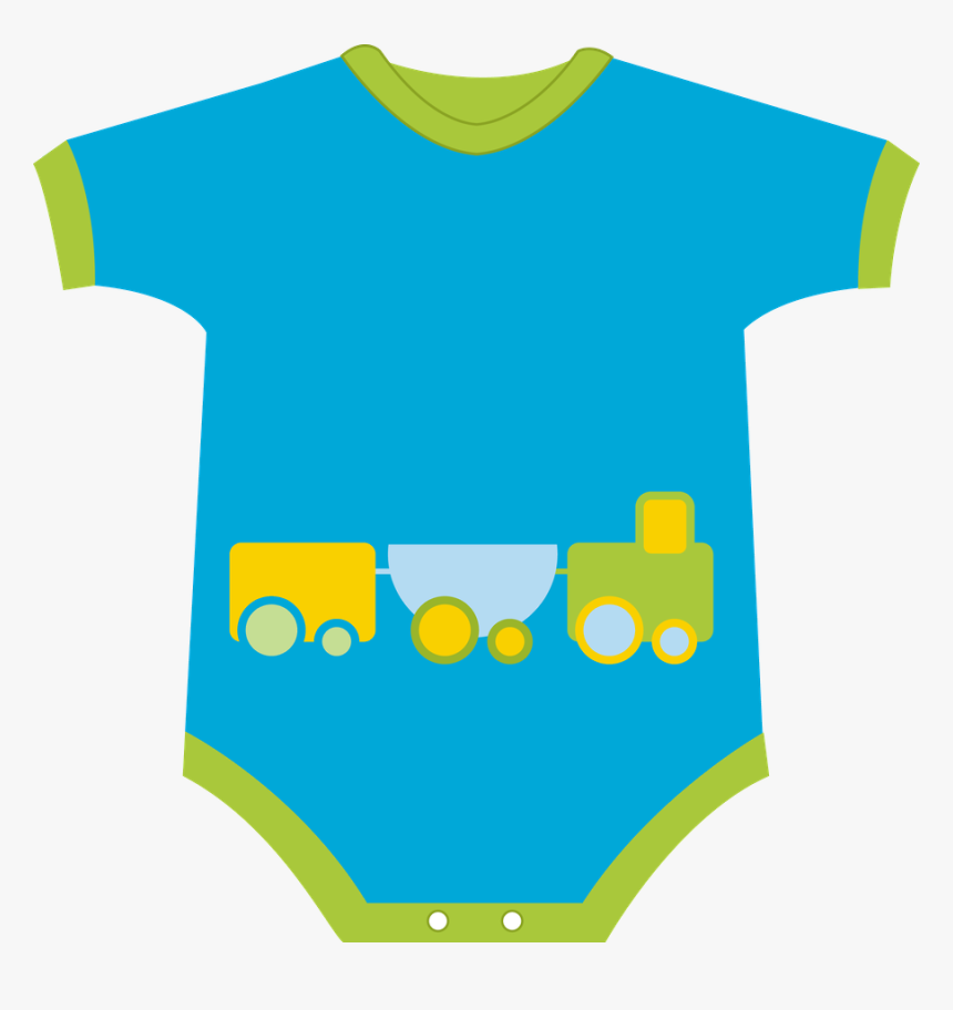Clipart Baby Cloth - Baby Boy Onesie Clipart, HD Png Download, Free Download