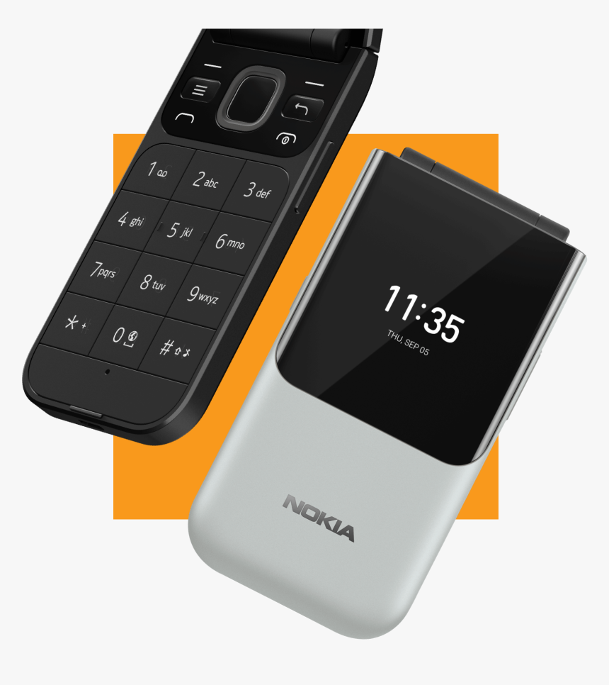 Eros Digital Home - Nokia 2720 Flip Red, HD Png Download, Free Download