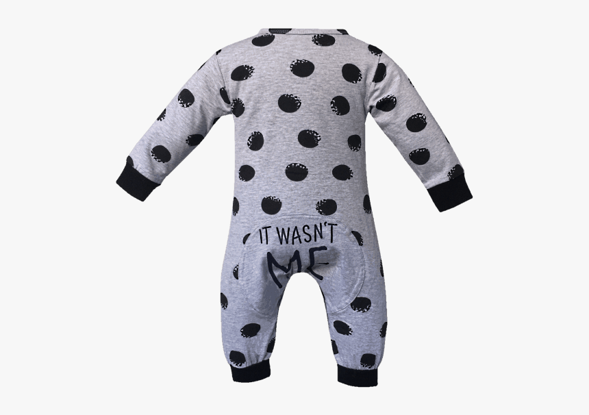 Funny Baby Onesies Back View - Funny Baby Long Onesies, HD Png Download, Free Download