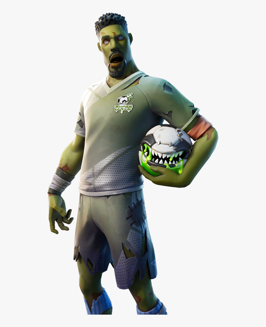 Fortnite Zombie Soccer Skins, HD Png Download - kindpng.