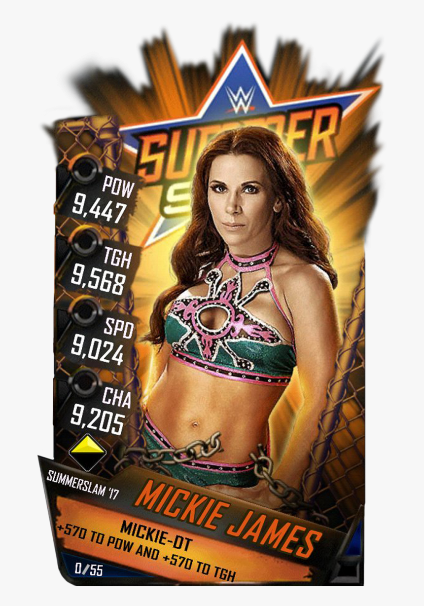 Supercard Mickiejames S3 14 Wrestlemania33 Supercard - Wwe Supercard Summerslam 17, HD Png Download, Free Download