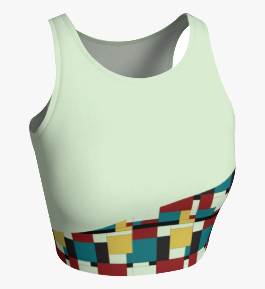 Athletic Crop Tops - Active Tank, HD Png Download, Free Download