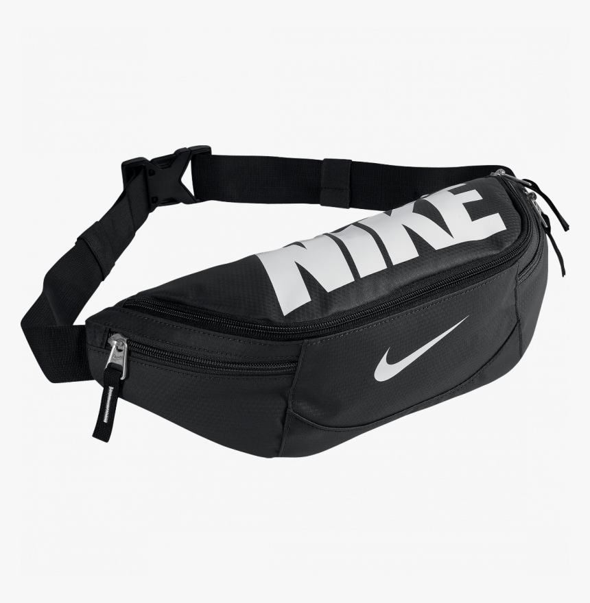 nike black waist bag