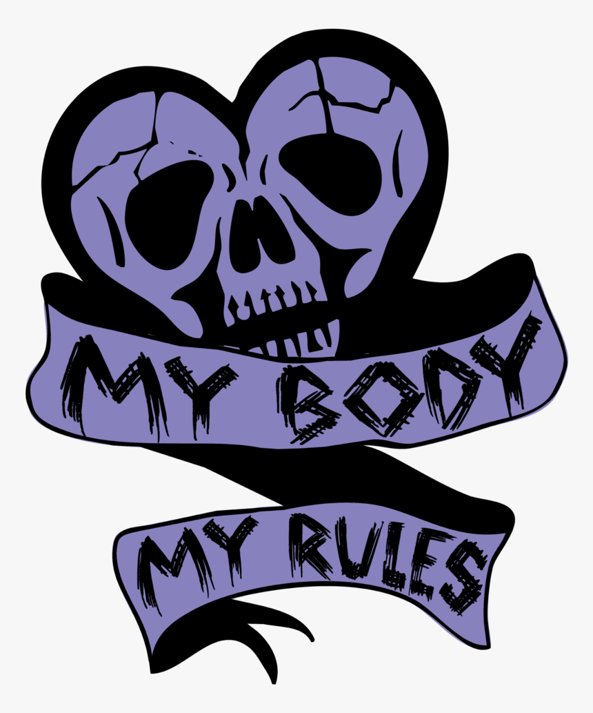 My Body, My Rules Women"s Crop Top [black], HD Png Download, Free Download