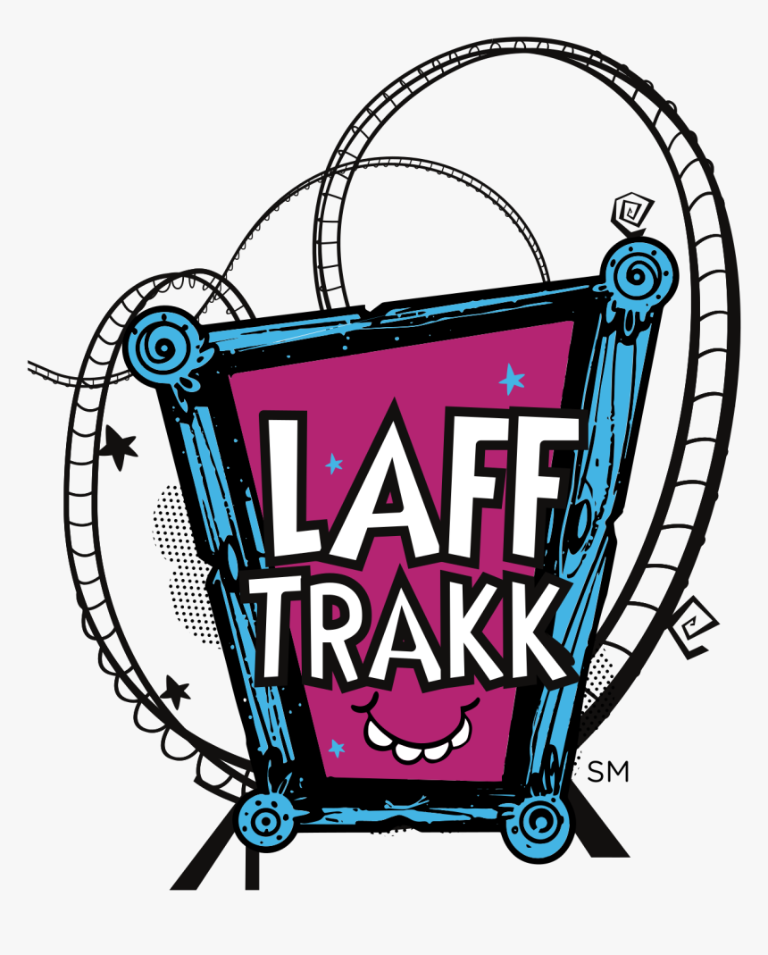 Clip Black And White Download Laff Trakk Wikipedia - Hersheypark Laff Trakk, HD Png Download, Free Download