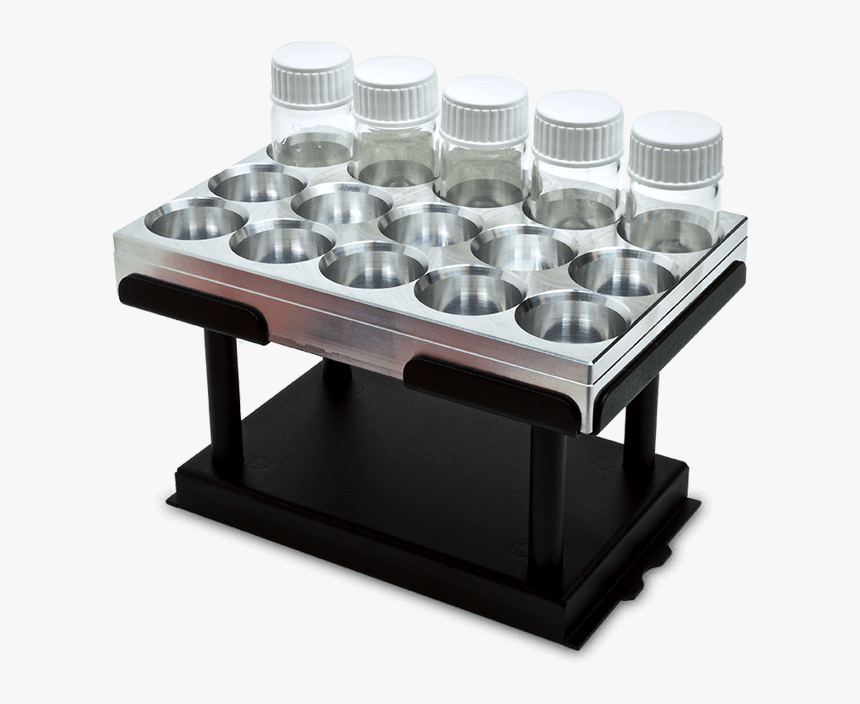 Aluminum Custom Rack Vial Holder Adaptor - Table, HD Png Download, Free Download